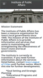 Mobile Screenshot of ipa-uiowa.org
