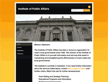 Tablet Screenshot of ipa-uiowa.org